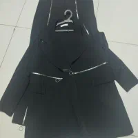 کت شلوار زیپ دار مجلسی مشکی وکرمی|لباس|مرودشت, ژیان|دیوار