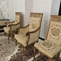 مبلمان کلاسیک ۹نفره بدون هیچ مشکلی|مبلمان خانگی و میز عسلی|تاکستان, |دیوار
