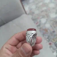 انگشتر عقیق خون بند