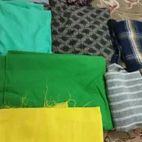 تعدادی پارچه|لوازم خیاطی و بافتنی|الوند, |دیوار