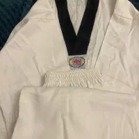 لباس تکواندو پارچه ای  نوجوان