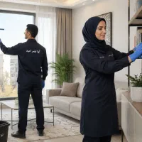 شرکت نظافتی نظافتچی جوان نظافت تمیزکار