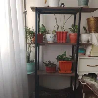 پایه گلدان فلزی