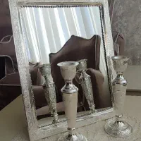آینه و شمعدان نقره