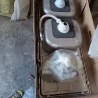 دو عدد سینک دوقلو تو کار|مصالح و تجهیزات ساختمان|خمین, |دیوار