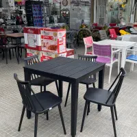 میز و صندلی پلاستیکی کافه و خانه و باغی