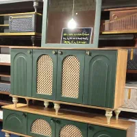 ست زیبای ترکیبی مدل تارا کنسول میزتلویزیون جاکفشی|بوفه، ویترین، کنسول|قم, قلعه کامکار|دیوار