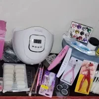وسایل کاشت ناخن کامل و آکبند