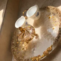 سینی های رزینی|ظروف سرو و پذیرایی|گنبد کاووس, |دیوار