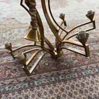 لوستر ۶ شعله همراه با حباب