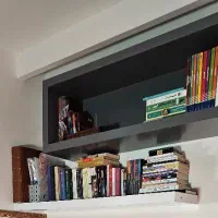 کتابخانه دو طبقه