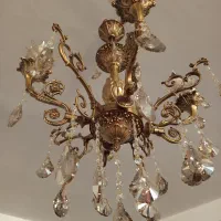 ۲ تا لوستر چهار شاخه در حد نو|لوستر و چراغ آویز|اراک, |دیوار