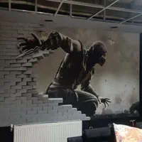 نصب کاغذ پارکت قرنیز|خدمات پیشه و مهارت|کیش, |دیوار