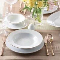 سرویس چینی غذاخوری زرین ۱۲نفره