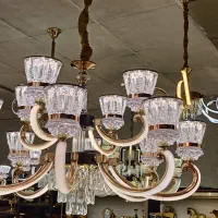 لوستر|لوستر و چراغ آویز|ری, دولت‌آباد|دیوار