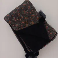 پلیسه گلدار نخی دورو|لباس|نوشهر, |دیوار