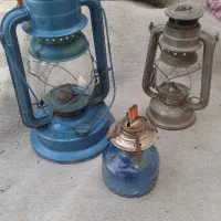 چراغ فانوسی نفتی و گرد سوز