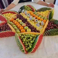 میوه آرایی/بارمیوه/سینی م ز ه/میزبار/حکاکی هندوانه|خوردنی و آشامیدنی|تهران, فدک|دیوار