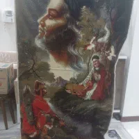 تابلو فرش ضامن آهو