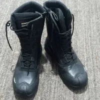 بوت دانمارکی (پنجه آهنی) کفش کار چرمی نو