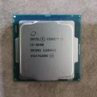 cpu i3 8100 با فن اورجینال