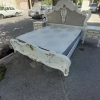 سرویس تختخواب دونفره شیک|تخت و سرویس خواب|خوی, |دیوار