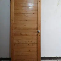 دوعدد درب چوب روس