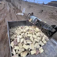 شن ماسه اجر سنگ پوکه بادامی نخودی خاک ۱ تن تا ۱۵