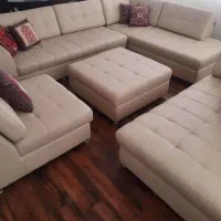 مبل برند چوبینه صندوق دار شیک ، نو