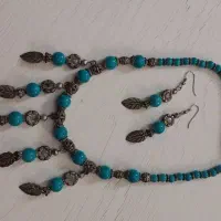 نیم ست قدیمی فیروزه زیبا و جذاب|بدلیجات|کرج, حیدرآباد|دیوار