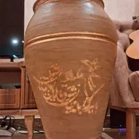 گلدان سفالی ارتفاع ۱متری