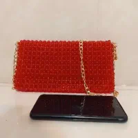 کیف مرواریدی مجلسی|کیف، کفش، کمربند|یاسوج, |دیوار