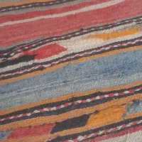 گلیم سنتی دست بافت عتیقه|گلیم، جاجیم، گبه|تبریز, |دیوار