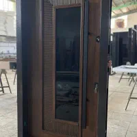 درب ضدسرقت cnc نرده شیشه ای، سکوریت، استیل کد R021|مصالح و تجهیزات ساختمان|ساری, |دیوار