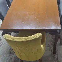 میز نهار خوری۶ نفره و صندلی