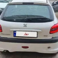 پژو ۲۰۶ سفید معاوضه و شرایط اقساط نسیه ماهانه