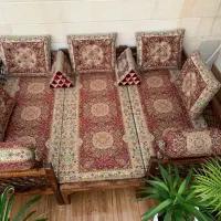 نخ ابریشم تراکم طرح 240 شاهکار خاتم محتشم یزد پشتی|پشتی|تهران, دژکام|دیوار