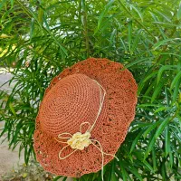 کلاه رافیا مدل آفتابگیر