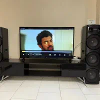 میز تلویزیون مشکی سالم