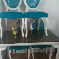 میز نهار  خوری  ۴ نفره|میز و صندلی غذاخوری|میناب, |دیوار