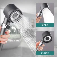 سردوش ماساژور و تقویت‌کننده فشار آب