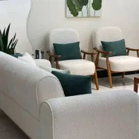 مبل راحتی مینیمال هشت نفره تخت خواب شو