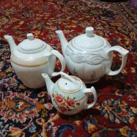 قوری چینی نو ۳ عدد