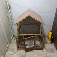 قفس  مدل کلبه