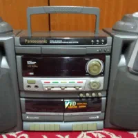 ظبط پاناسونیک  دو کاست  CD خور    با باند بزرگ