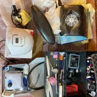 پک کامل لوازم ناخن کار درحد آکبند|آرایشگاه و سالنهای زیبایی|مرند, |دیوار