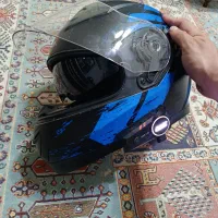 کلاه کاسکت ردلاین و هدست اورجینال لارج
