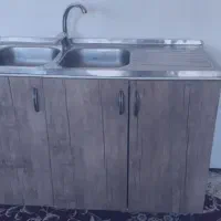 سینک ظرفشویی وشیر آب اهرمی  درحدنو