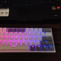 کیبورد ردراگون رنگ سفید RGB