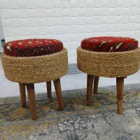 صندلی حصیری دو نفره تولید مستقیم|مبلمان خانگی و میز عسلی|اصفهان, قلعه طبره|دیوار